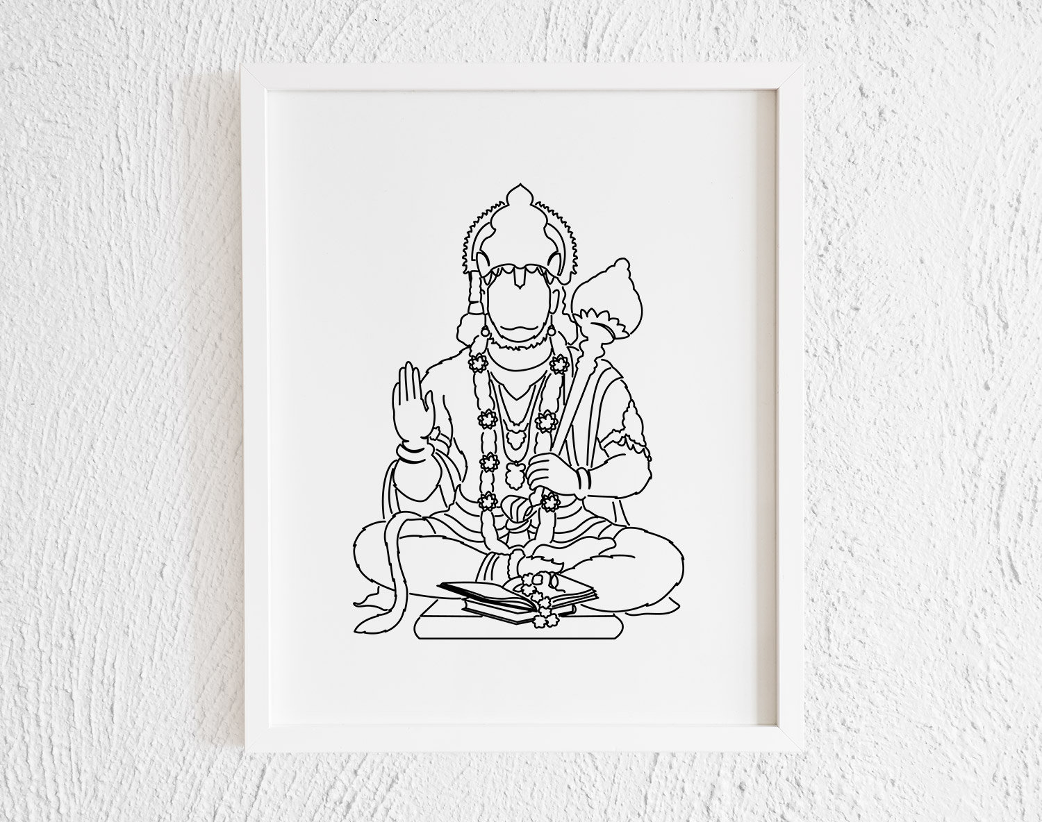 Lord hanuman drawing | How to draw hanuman ji face step by step | Hanuman जी  का चित्र आसानीसे | By All About ArtFacebook