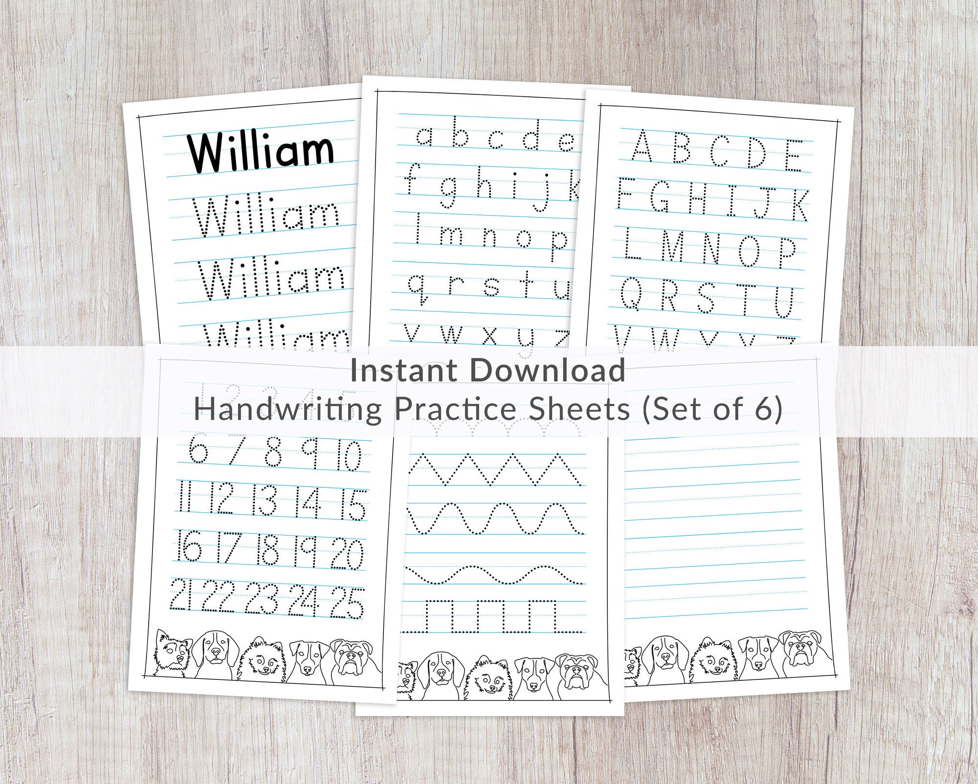 name tracing worksheets prints printable handwriting practice etsy singapore