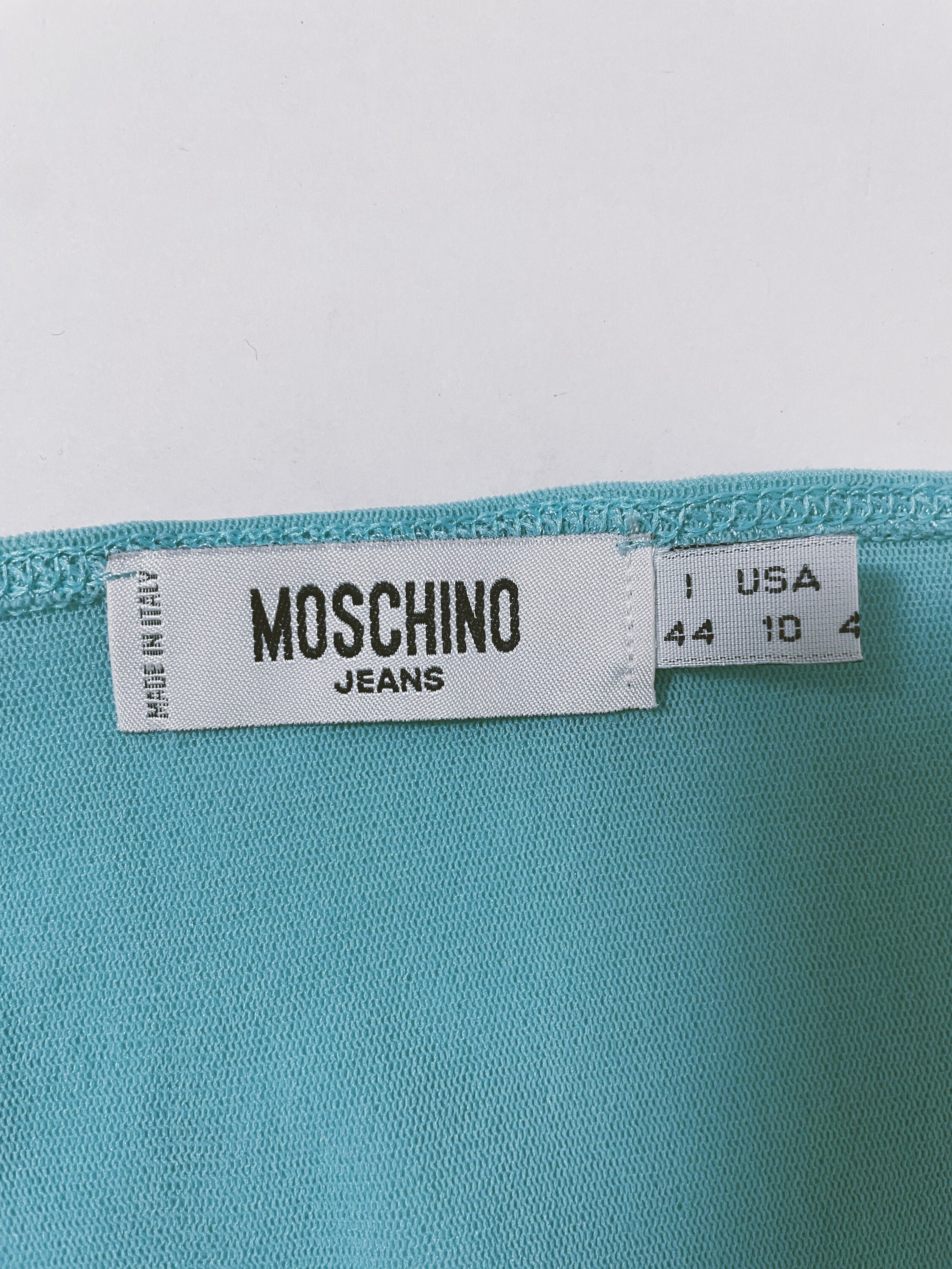 MOSCHINO JEANS ベスト　ベロア　フォークダンス MOSCHINO JEANS ベスト ベロア フォークダンス トップス