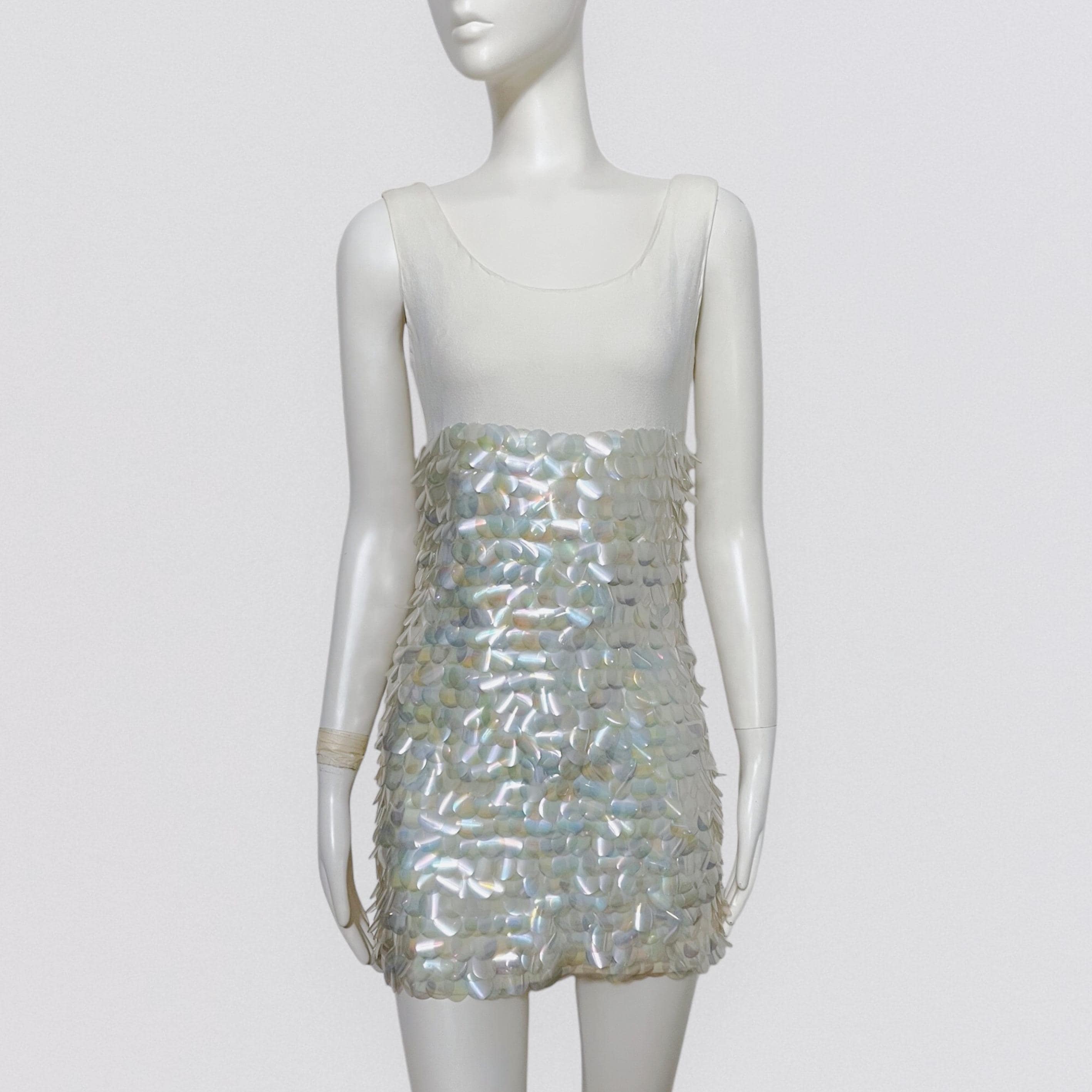 Shell Sequin Mini Dress - Etsy