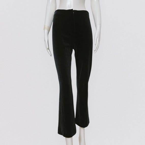 SONIA RYKIEL – Black Velvet Flared Pants - Etsy SONIA RYKIEL – Black Velvet Flared Pants - Etsy
