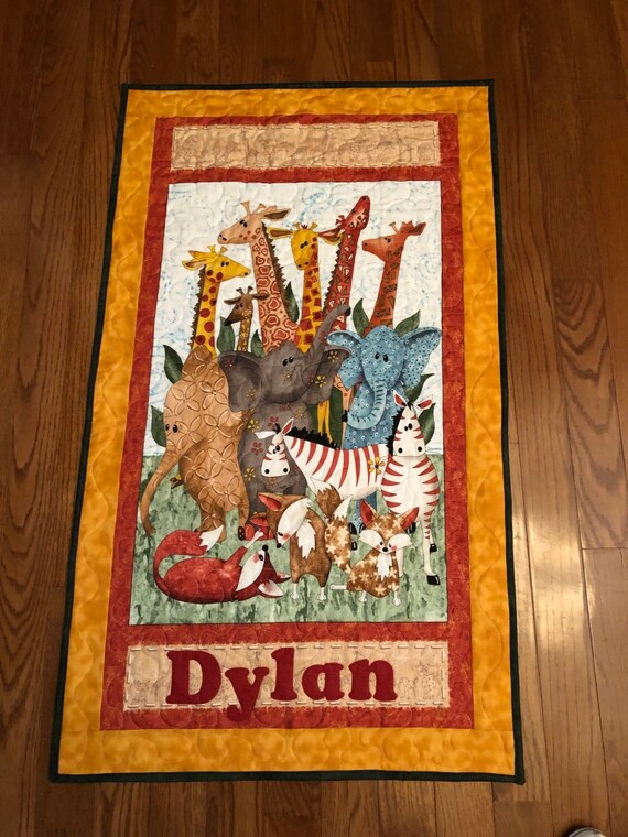 Baby Quilt Patterns Zoo Animals