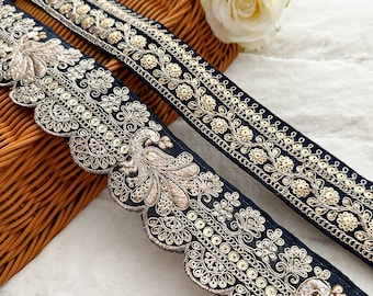 1 Pair Gajri Pink Zari Stone Crystal Cutdana Embellished Bridal Tassels  Decorative Saree Blouse Tassels, Indian Sewing Crafting Latkan 