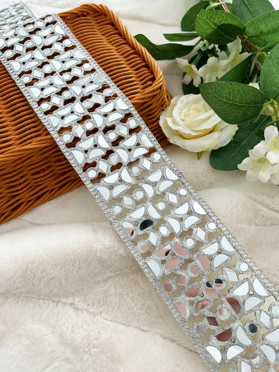 Use our Handmade border and trim for making DIY belt, clutch, purses