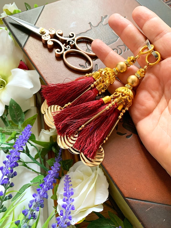 20pcs Tassels For Jewelry Making, 3.5 Inches Single Color Handmade