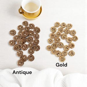Handmade Gold Zardosi Applique: Indian Sari Patch, Bridal Design