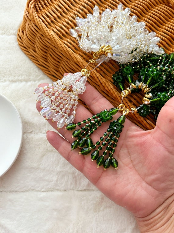 Beaded tassels sale