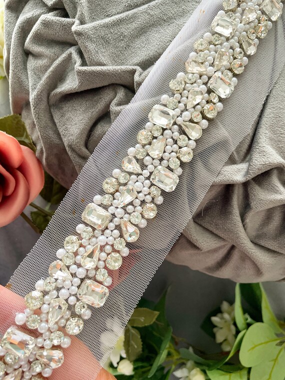 Beaded ribbon cheap