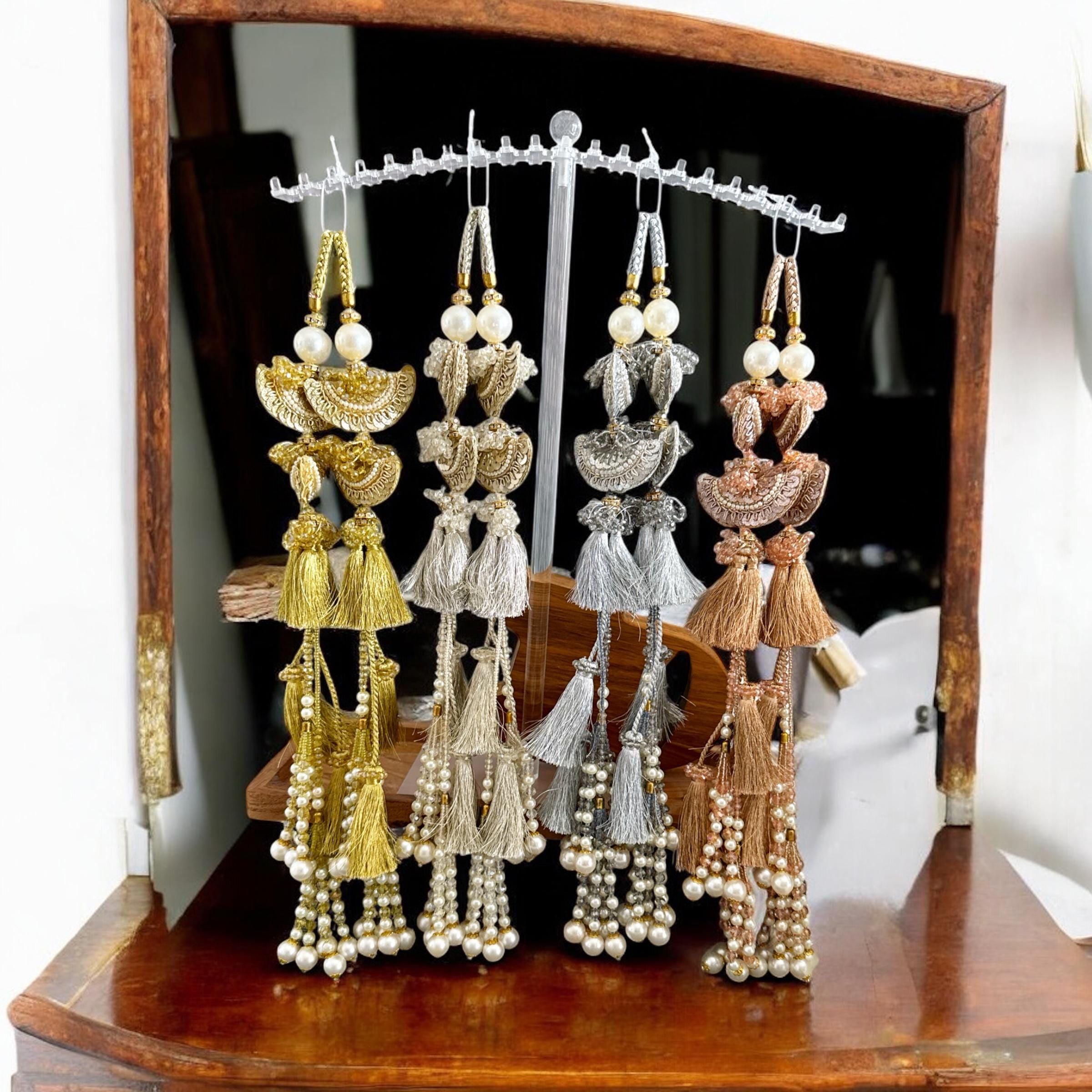 Sei Bella Katdana Beads Latkan - Borla De Encaje
