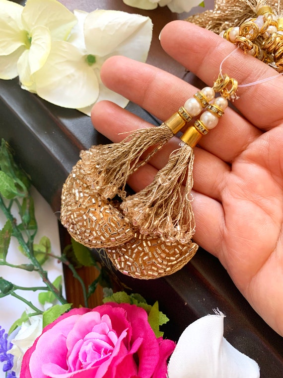Yellow Chimes Earrings : Buy Yellow Chimes Multi Color Rose Flower Design  Gold Plated Pearl Dangler Earrings Online