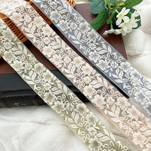 Sari Tissé En Coton Et Soie Rouge Rosé