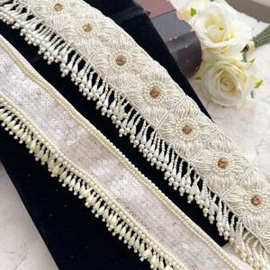 Embroidered and Sequined Embellished Belt Belt Genuine Leather Black Embroidery Embossed Boho Sequin  main image 2