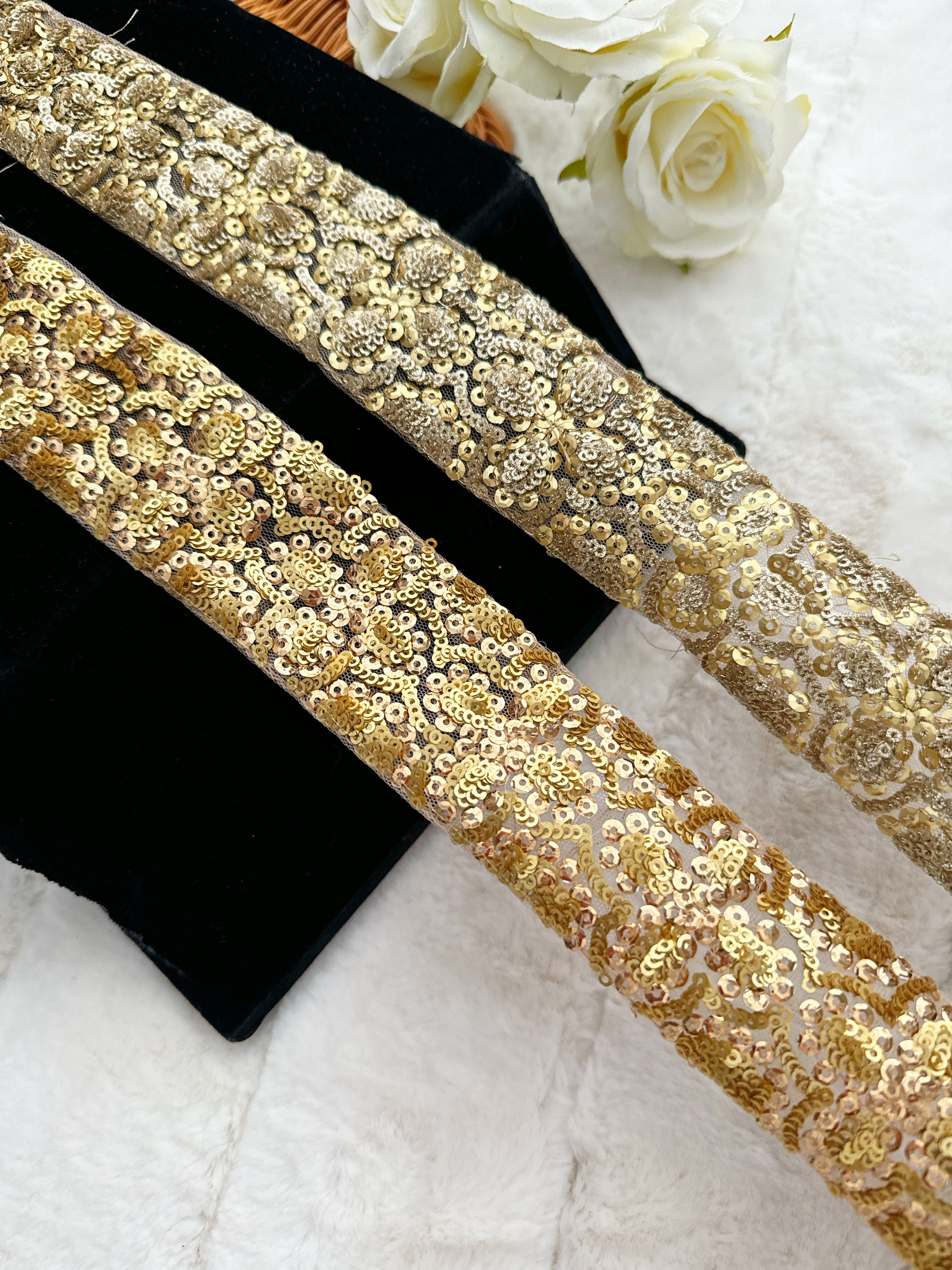 RICO DESIGN - Filo Da Ricamo - Colore Metallico - Rosa Cipria - Foto 4