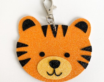 Tiger, Taschenanhänger, Rucksackanhänger, Schultüte