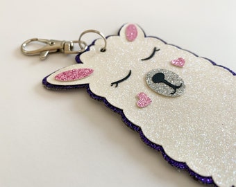 Lama Bag Charm, Sleepy Lama