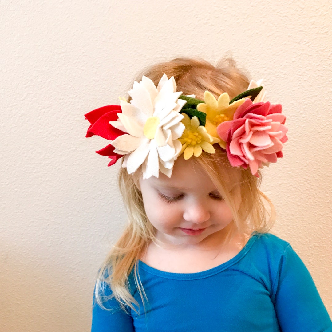 Snapchat Flower Filter Headband, Flower Headband, Snapchat Costume