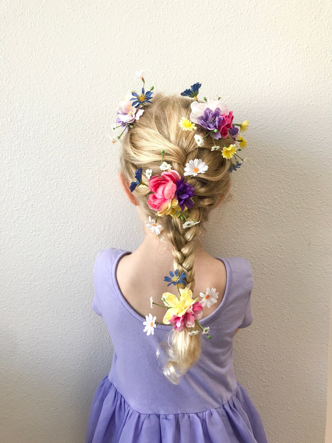 Rapunzel Hair Clips Rapunzel Costume Rapunzel Birthday Kids Halloween