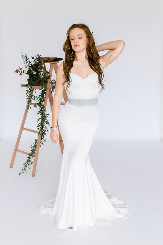 mermaid dress slip