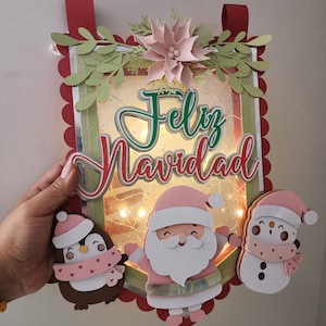 Banderin navideño