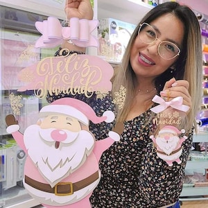 Papai Noel em camadas