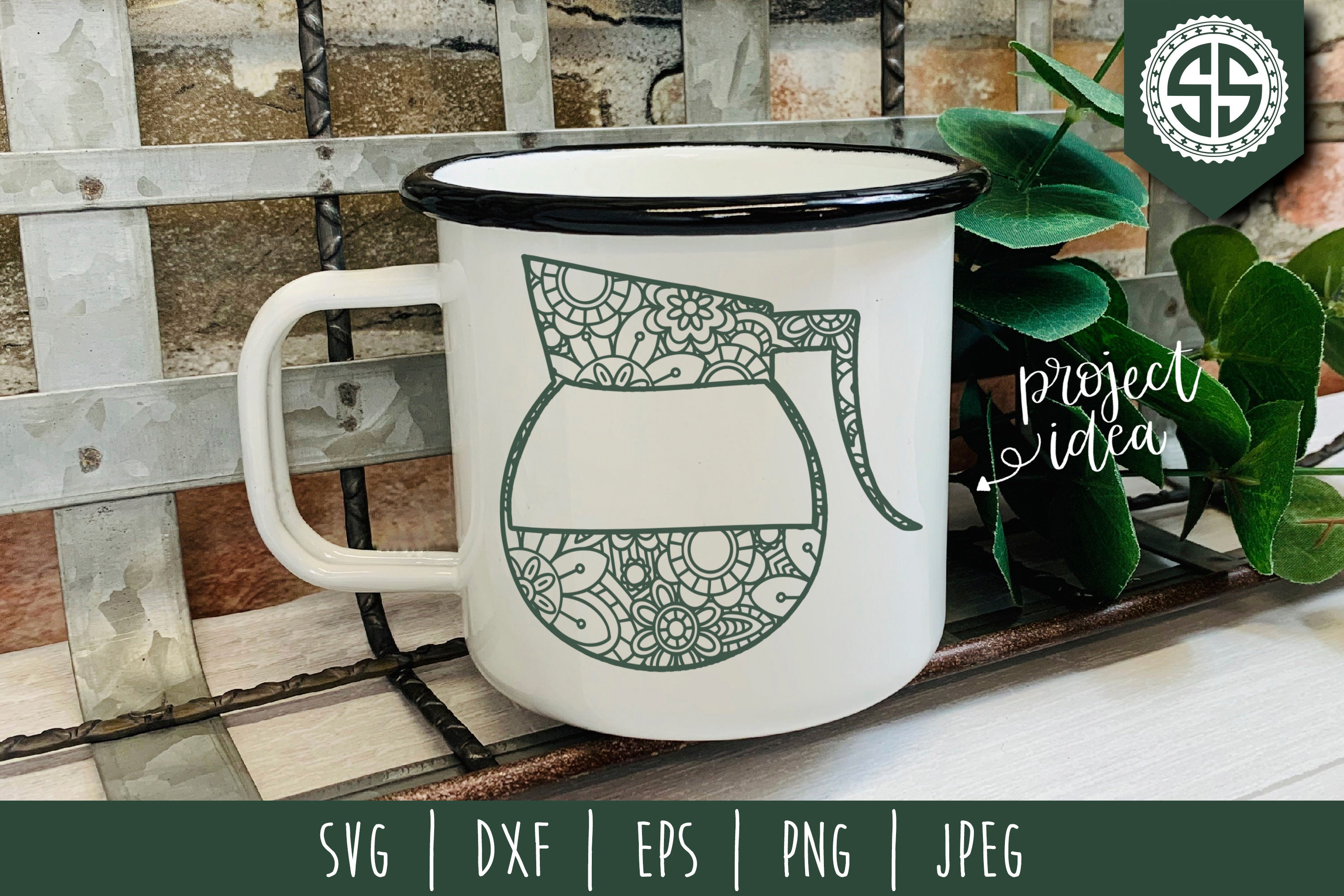 Free Free 139 Coffee Mandala Svg SVG PNG EPS DXF File