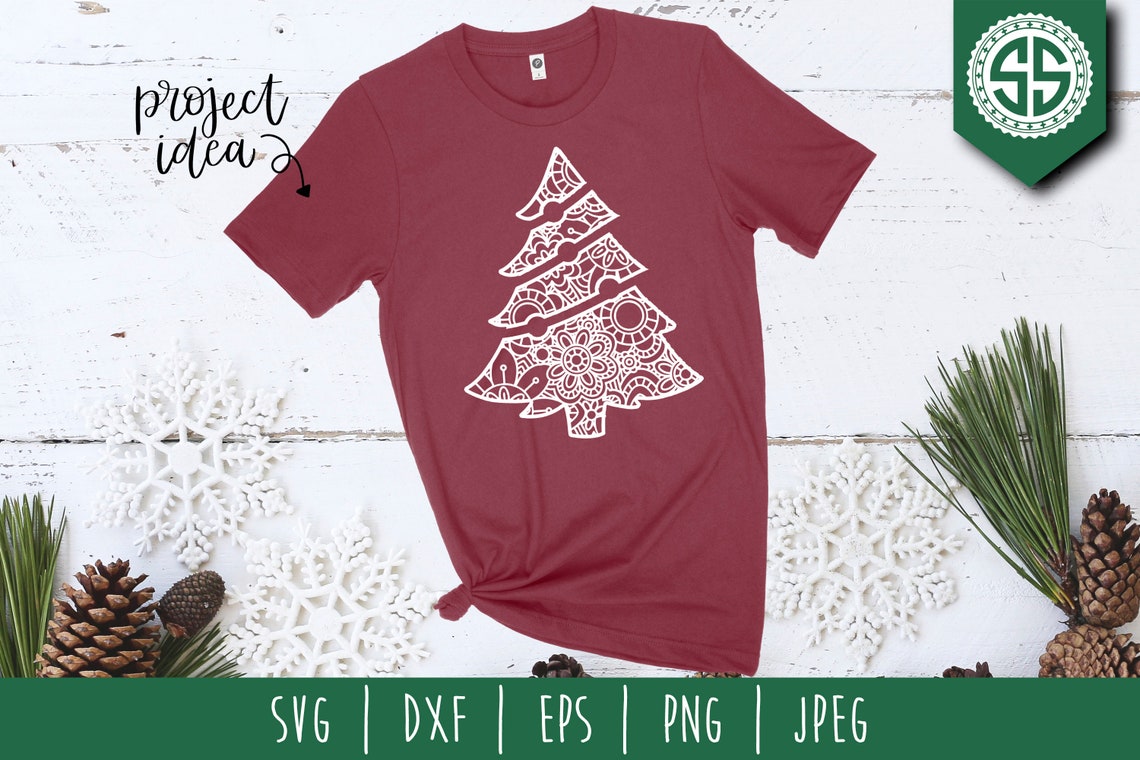 Free Free Christmas Tree Mandala Svg Free 536 SVG PNG EPS DXF File