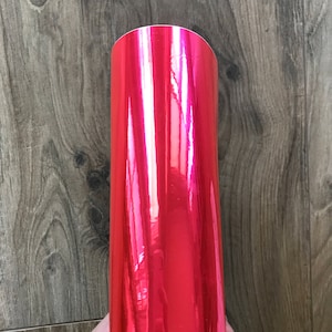 Pink Adhesive Chrome Foil Mirror Vinyl