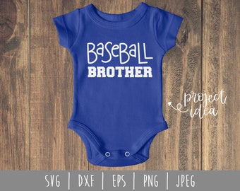 Baseball Brother Bundle Digital Download / Baseball Family / Brother Sport SVG / Brother Shirt / Baseball svg dxf eps png jpeg