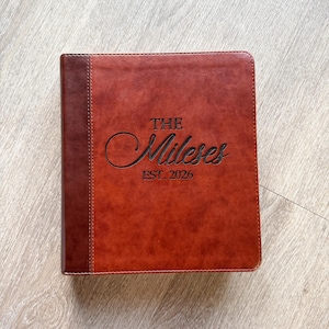 Personalized ESV Journaling Bible | Custom Last Name EST Year | English Standard Version Gift