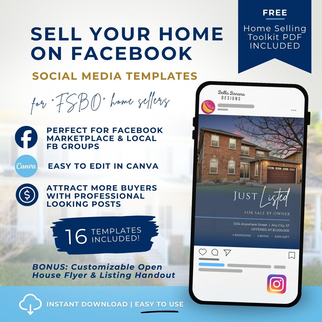 FSBO Home Selling Toolkit | Sell Your Home Without a Realtor | for Sale ...