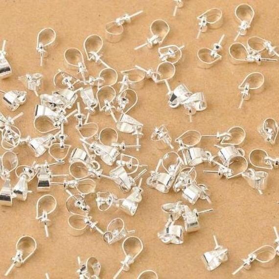 10 Vintage 15mm Coiled Wire Star Spring Beads Unique Jewelry Making Findings