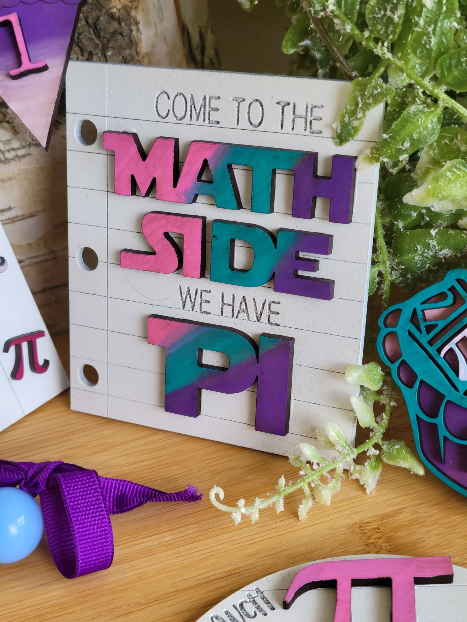 Pi Day | Math Classroom Decor | March 14th | Math Symbols | Tiered Tray ...