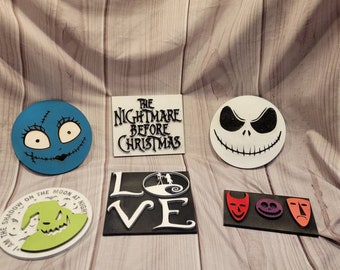 NBC Tiered Tray| Christmas Nightmare Tiered Tray| Pumpkin King Tiered Tray| Nightmare Tiered Tray| Halloween Tiered Tray| Christmas| Laser