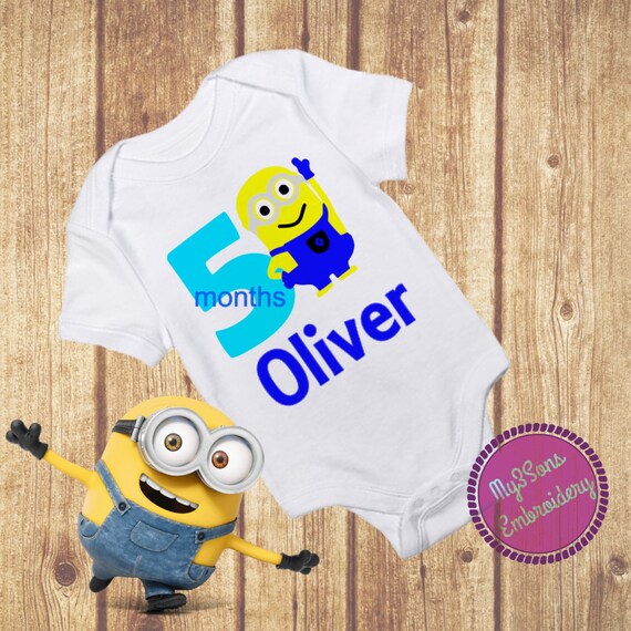 minion onesie baby