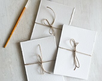 Aquarellpapier | Hahnemühle Papier | Aquarell Zubehör | Papierpaket | Weißes Aquarellpapier | 100% Baumwolle Rag Papier