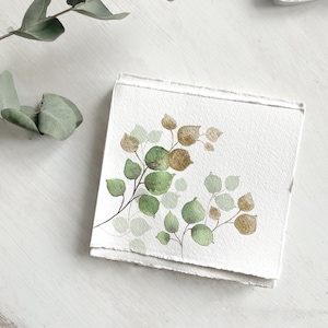 Artists Watercolour Sketchbook | Handmade Art Journal | Watercolour Sketchbook | Watercolour | Gouache | Acrylic | 100% Cotton Rag Paper