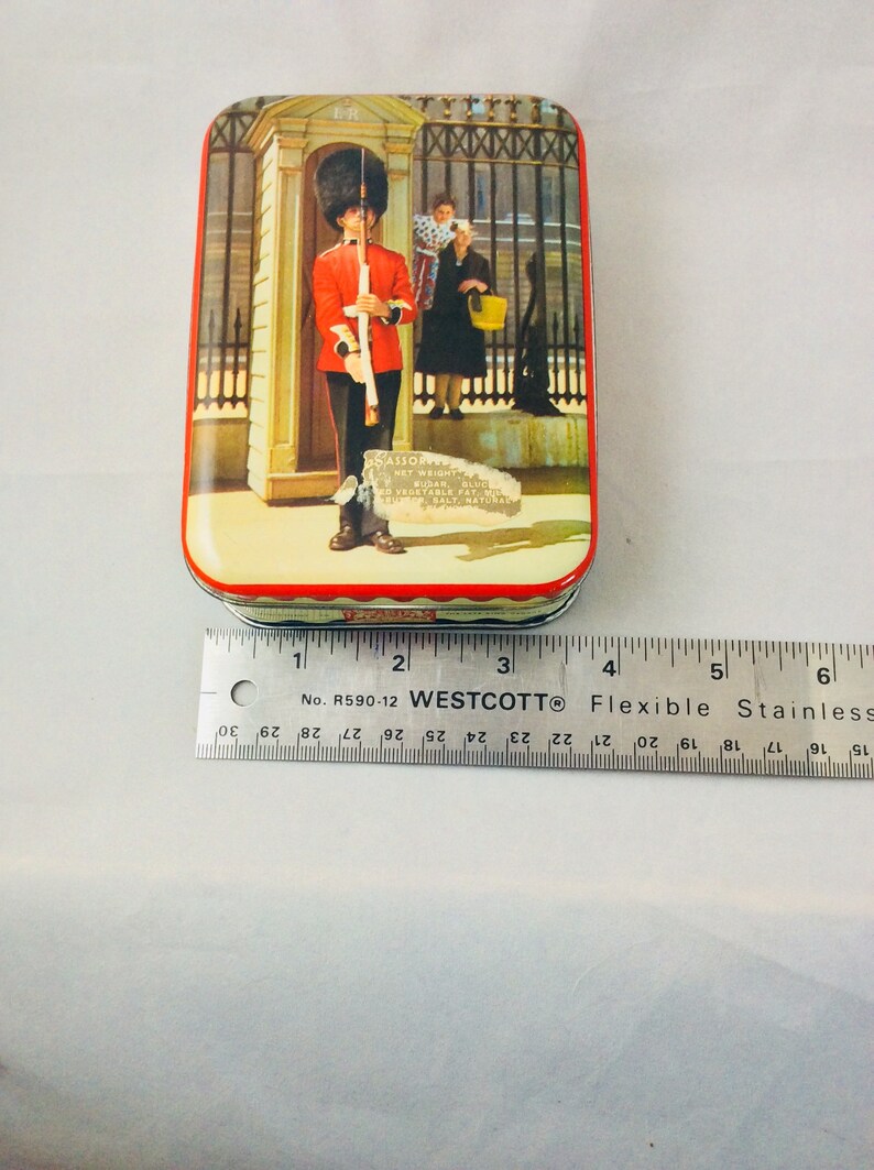 Candy Tins French Tissot Raspberry Drop Tin /& English Edward Sharp Toffee Tin