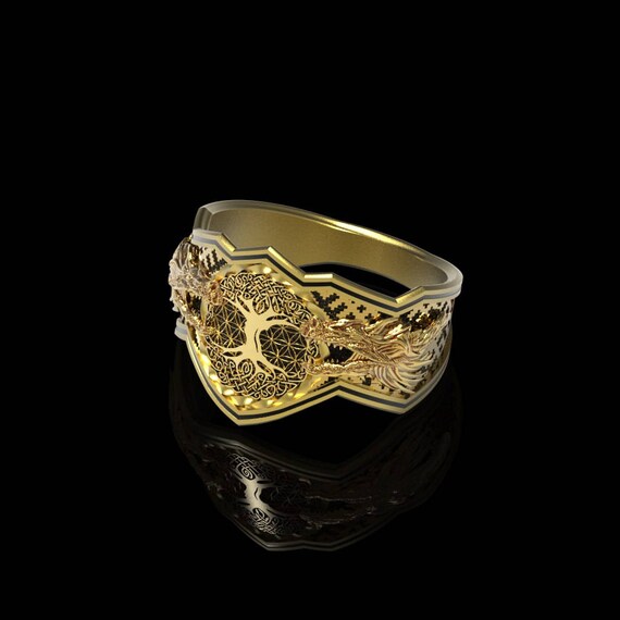 bague homme yggdrasil bague homme yggdrasil