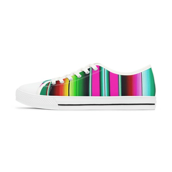 Blue Baja Serape Women's Sneakers