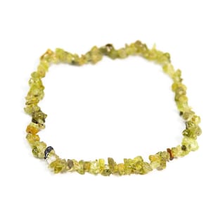 Stretchy Peridot Bracelet with Birthstones | Peridot Stone Healing Crystal Bracelets | Peridot Gemstone Healing Bracelets for Women |
