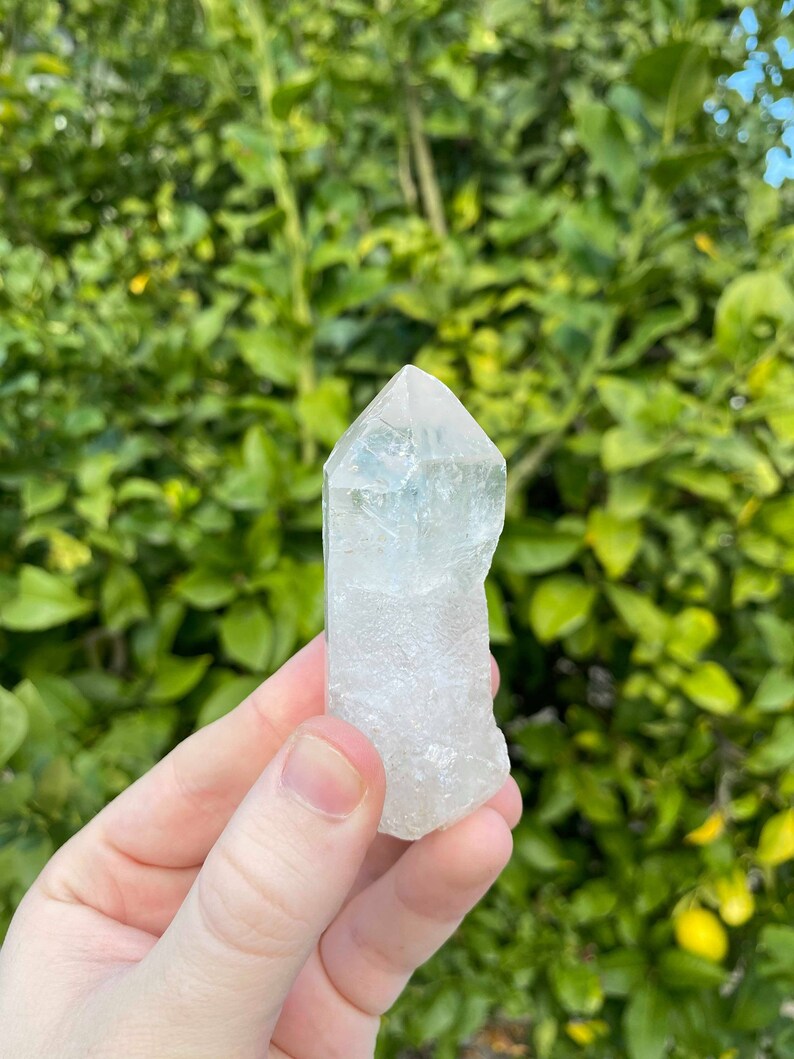 Quartz Point Arkansas Quartz Crystal Hand Stone