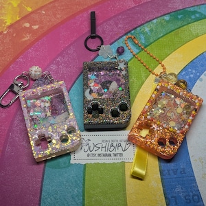 Poke Monster Gameboy Shaker Resin Charm
