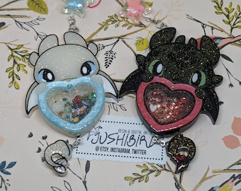 Hand painted Trainer Dragon Charm