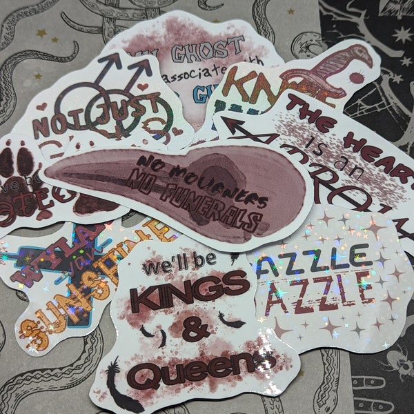 Grishaverse SOC Quote Stickers