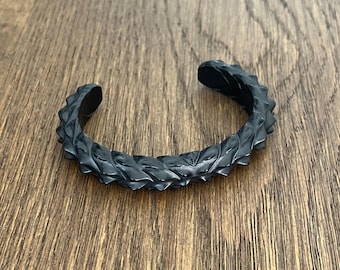Narrow Gator Cuff Bracelet