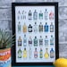 see more listings in the Gin Prints & Tea Towels section