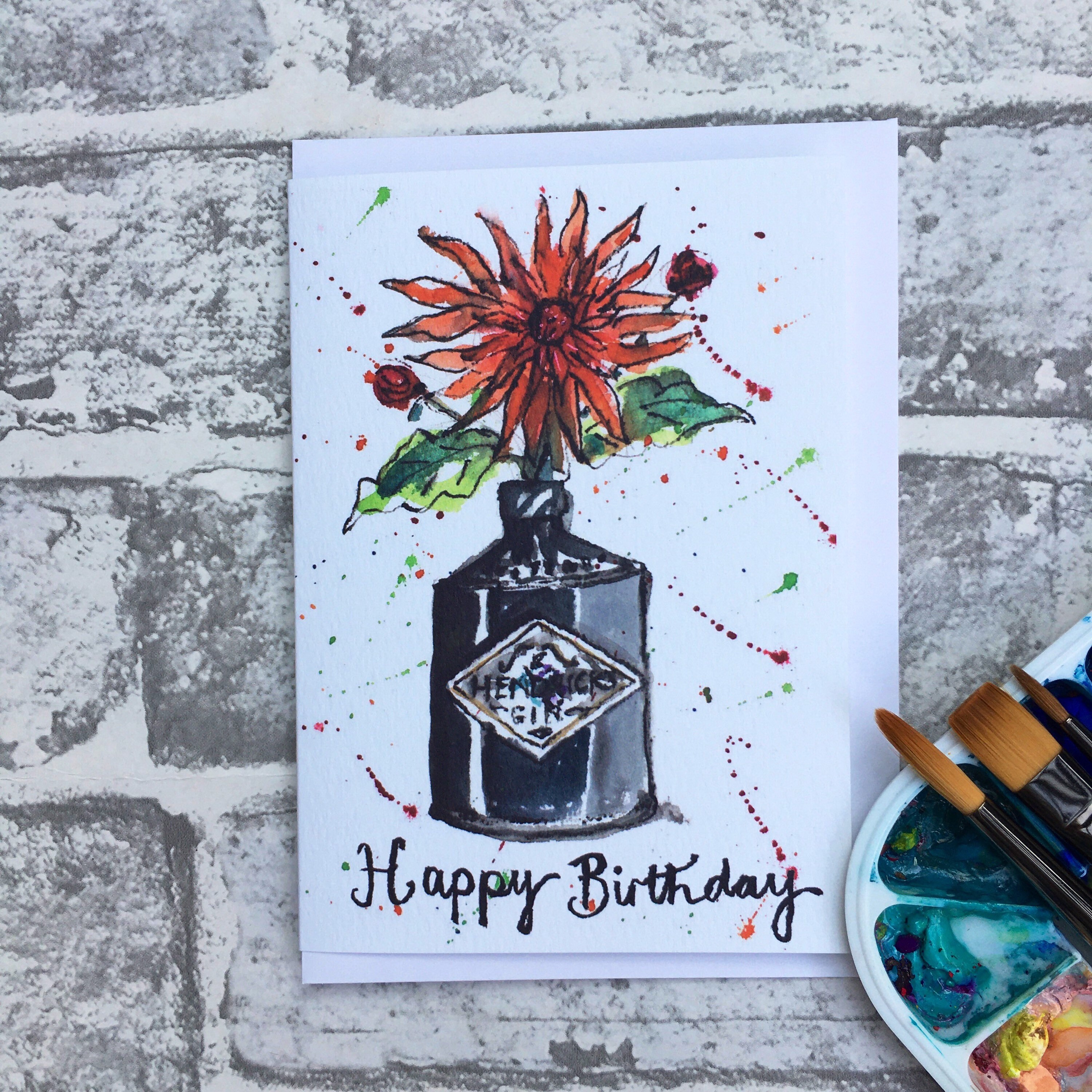 Gin Cards Set of 3. Gin Lover Cards Gin and Tonic Etsy UK