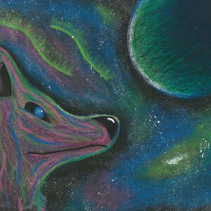 8x10PRINT Galactic Wolf