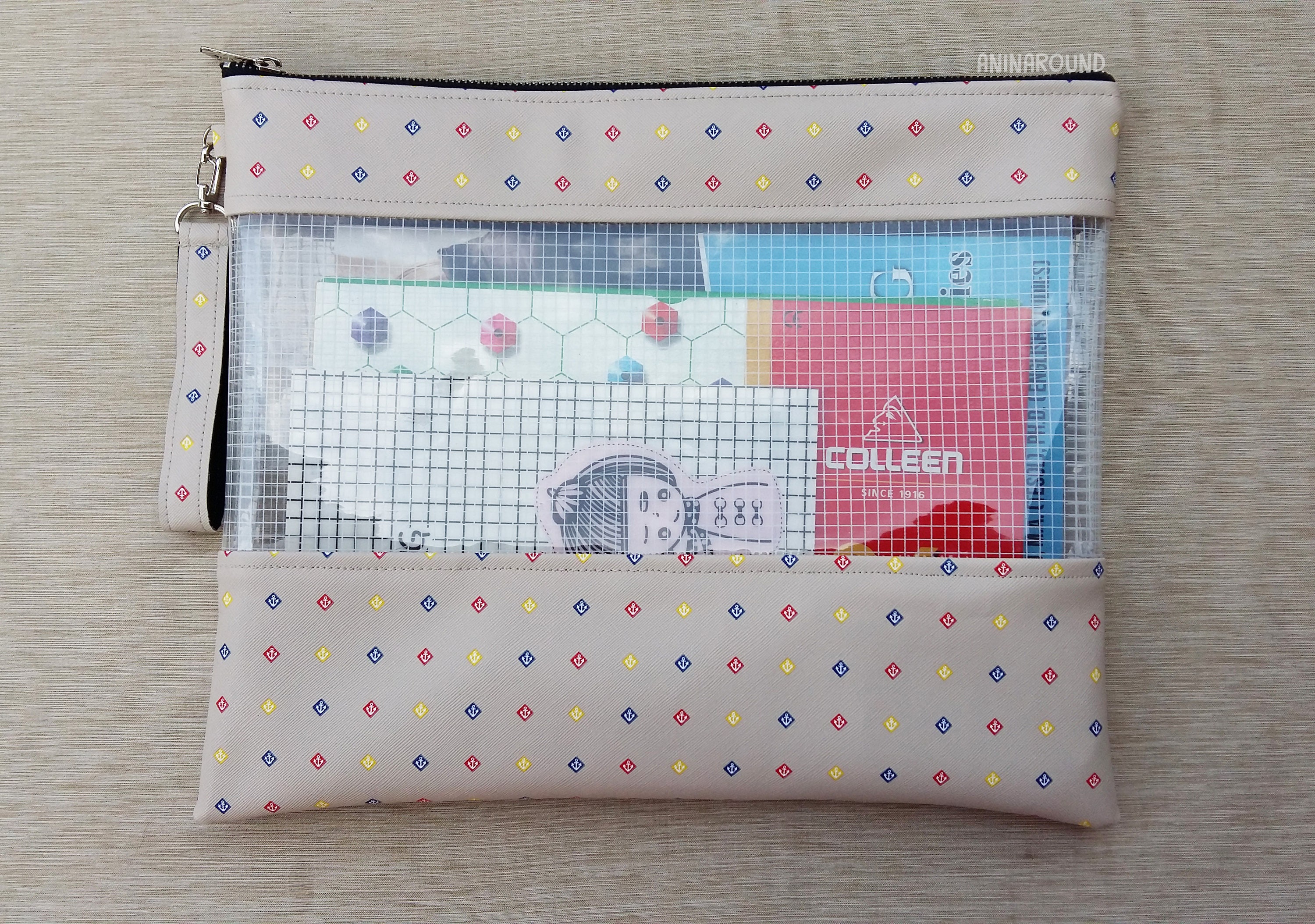 clear vinyl coin purse