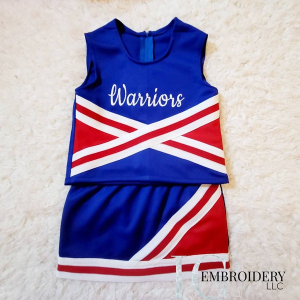 Girls Red White and Blue Outfit Etsy